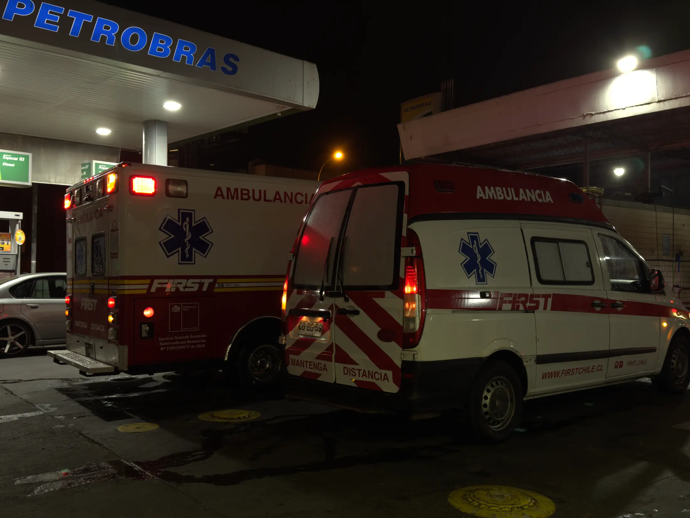 Ambulancia FIRST Ambulancias en servicio 24/7 en Viña del Mar